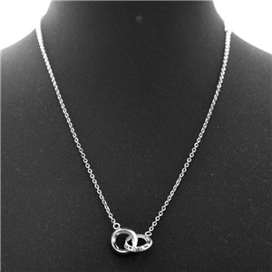 Calvin Klein （カルバンクライン） KJ4MBN210100 ダブル サークル ネックレス ペンダント BEAUTY