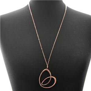 Calvin Klein （カルバンクライン） KJ4NMN000100 ハートモチーフ ロング ネックレス ペンダント WARM