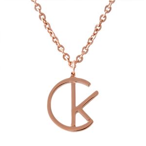 Calvin Klein (カルバンクライン) KJ6DMP000100 CKロゴ ネックレス ペンダント LEAGUE