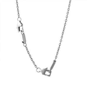 EMPORIO ARMANI (エンポリオアルマーニ) EGS2137040 イーグルロゴ メンズ ネックレス/ペンダント