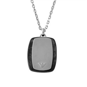 EMPORIO ARMANI (エンポリオアルマーニ) EGS2069040 イーグルロゴ メンズ ネックレス/ペンダント