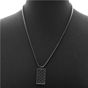 EMPORIO ARMANI (エンポリオアルマーニ) EGS2406040 スクエア メンズ ネックレス ペンダント