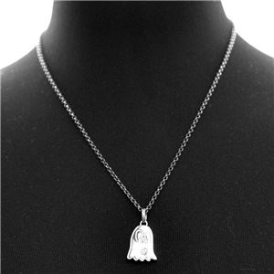 GUCCI (グッチ) 455536-J8400-0701 EGS2409060 GHOST ゴーストモチーフ ペンダント ネックレス