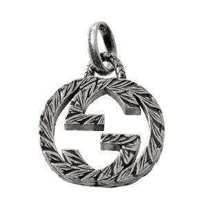 GUCCI （グッチ） 455288-J8400-0701 グッチゴースト インターロッキングG チャーム 【ブレスレットチャーム】 【ペンダントトップ】