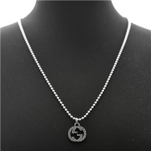 GUCCI （グッチ） 455288-J8400-0701 グッチゴースト インターロッキングG チャーム 【ブレスレットチャーム】 【ペンダントトップ】
