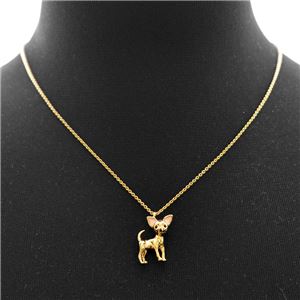 kate Spade (ケイトスペード) エングレービング Multi チワワ モチーフ ネックレス ペンダント Chihuahua Mini Pendant