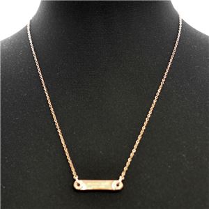 MICHAEL KORS (マイケルコース) MKJ6383710 Haute Hardware パヴェ ロゴプレート ネックレス ペンダント