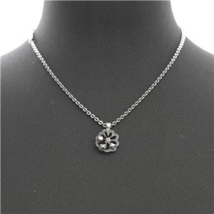 MARC JACOBS (マークジェイコブス) MKJ6384791 Crystal/Antique Silver Small Daisy Pendant デイジーモチーフ ペンダント ネックレス