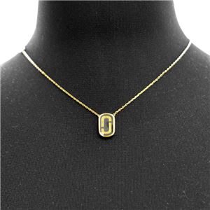 MARC JACOBS (マークジェイコブス) M0012394-065 M0010371-098 「J」ロゴモチーフ ペンダント ネックレス Icon Enamel Pendant
