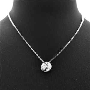 MARC JACOBS (マークジェイコブス) Black/Gold Silver コイン デイジー ペンダント ネックレス MJ Coin Daisy Crystal Pendant