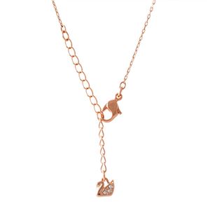 SWAROVSKI (スワロフスキー) 5265913 フラワー・キー クリスタルパヴェ ネックレス ペンダント