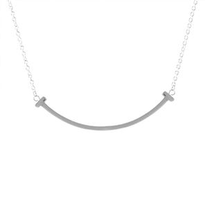 TIFFANY&CO (ティファニー) 36340207 インフィニティ T スマイル ペンダント (SS) ネックレス 41〜46cm