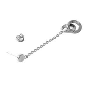 Calvin Klein （カルバンクライン） KJ4NME000200 ダブル サークル ロング ピアス BEAUTY