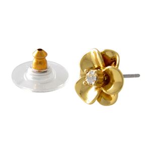 kate Spade (ケイトスペード) WBRUE243-711 Gold フラワーモチーフ スタッド ピアス Shine On Flower Studs