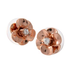 kate Spade （ケイトスペード） WBRUE452-717 Rose Gold フラワーモチーフ スタッド ピアス Shine On Flower Studs