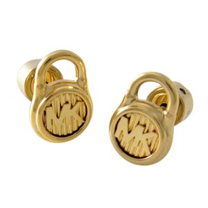 MICHAEL KORS （マイケルコース） MKJ6810710 Hamilton MKロゴ パドロック スタッド ピアス