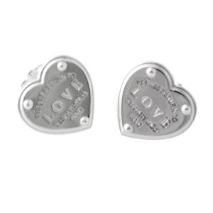 TIFFANY&CO (ティファニー) 36340428 RTT リターン トゥ ティファニー ラブ ハート スタッド ピアス SS