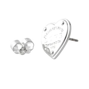 TIFFANY&CO (ティファニー) 36340428 RTT リターン トゥ ティファニー ラブ ハート スタッド ピアス SS