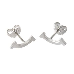 TIFFANY&CO (ティファニー) 36667214 Tiffany T スマイル ピアス (SS)