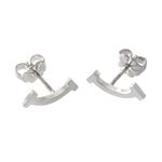 TIFFANY&CO (ティファニー) 36667214 Tiffany T スマイル ピアス (SS)