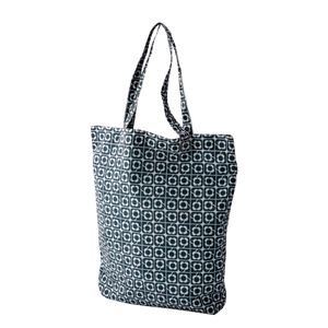 Orla Kiely (オーラカイリー) 17SEDLB307 Navy トートバッグ ショッピングバッグ DISTY LOVE BIRDS Packaway Tote