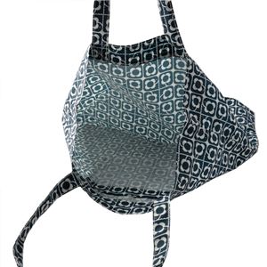 Orla Kiely (オーラカイリー) 17SEDLB307 Navy トートバッグ ショッピングバッグ DISTY LOVE BIRDS Packaway Tote