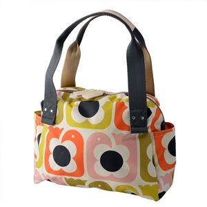 Orla Kiely (オーラカイリー) 17SELBM092 Multi ショルダー・ハンドバッグ LOVE BIRDS PRINT Zip Handbag