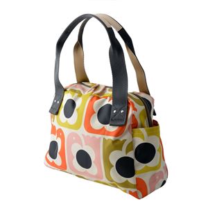 Orla Kiely (オーラカイリー) 17SELBM092 Multi ショルダー・ハンドバッグ LOVE BIRDS PRINT Zip Handbag