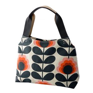 Orla Kiely (オーラカイリー) 17SESFS024 Sunset ショルダーバッグ SUMMER FROWER STEM Classic Zip Shoulder Bag