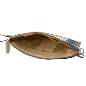 Orla Kiely (オーラカイリー) 17SESFS136 Sunshine ショルダーストラップ付 トラベルポーチ バッグ クロスボディ SUMMER FROWER STEM Travel Pouch