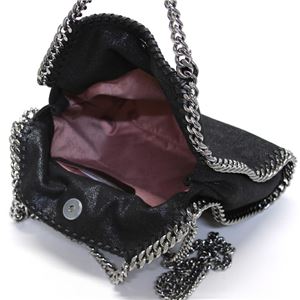 STELLA McCARTNEY (ステラマッカートニー) 371223 W9132 1000 ファラベラ シャギー ディア ミニ トートバッグ ショルダーバッグ Mini Tote Shaggy Deer Falabella