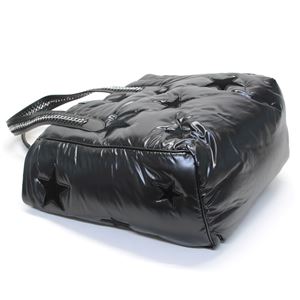 STELLA McCARTNEY (ステラマッカートニー) 489696 W8152 1000 ベルベット スター 星型パッチワーク ファラベラ GO ショルダーバッグ トートバッグ Tote Eco Nylon All Over Stars Falabella