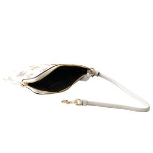 COACH (コーチ) 12050 Li/Chalk Multi(LIMQ6) フラワーパッチ プリント ストラップ付 ミニポーチ スマホケースにも◎ SMALL WRISTLET IN FLOWER PATCH PRINT