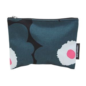 marimekko (マリメッコ) 45172 963 コットンキャンバス コスメポーチ 小物入れ KEIJUTAR PIENI UNIKKO