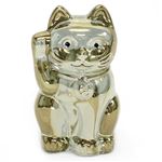 Baccarat (バカラ) LUCKY CAT 表情が可愛い 日本生まれのラッキーモチーフ 「招き猫」(ゴールド) 2612997