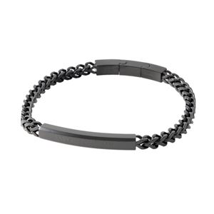 EMPORIO ARMANI（エンポリオアルマーニ） EGS2415001 ロゴ チェーン メンズ ブレスレット