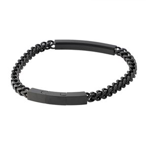 EMPORIO ARMANI（エンポリオアルマーニ） EGS2415001 ロゴ チェーン メンズ ブレスレット