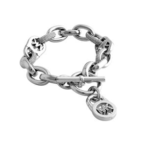 MICHAEL KORS（マイケルコース ） MKJ4906040 パヴェ MKロゴ タグチャーム チェーン ブレスレット Exclusives