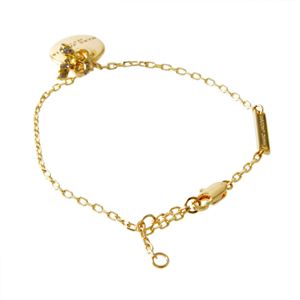 MARC JACOBS（マークジェイコブス ） M0013248-710 Gold コイン リボン ブレスレット MJ Coin Bow Bracelet