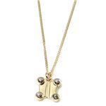 chloe(クロエ) アクセサリー ネックレス ゴールド/シルバー 2O0673CB7/90A