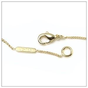 chloe(クロエ) アクセサリー ネックレス ゴールド/シルバー 2O0673CB7/90A