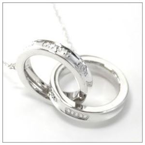 TIFFANY&CO(ティファニー) 1837 インターロッキング サークル ペンダント・ネックレス スモール 16in 22992139