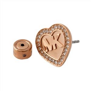 MICHAEL KORS(マイケルコース ) MKJ6261791 Fulton Heart パヴェ ハート MKロゴ スタッド ピアス