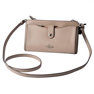 COACH(コーチ) 13685 Sv/Stone/Melon Multi(SVMGD) カラーブロック ショルダーバッグ クラッチバッグ POP UP MESSENGER
