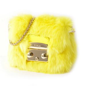 FURLA(フルラ) 903284 GIALLO EO40 EPD メトロポリス ミニ チェーン ハンドバッグ ミニポーチ METROPOLIS MINI POUCH