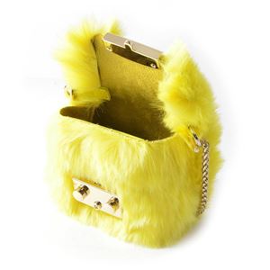 FURLA(フルラ) 903284 GIALLO EO40 EPD メトロポリス ミニ チェーン ハンドバッグ ミニポーチ METROPOLIS MINI POUCH