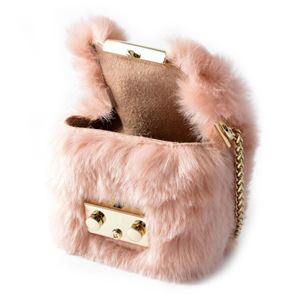 FURLA(フルラ) 903285 MOONSTONE EO40 EPD メトロポリス ミニ チェーン ハンドバッグ ミニポーチ METROPOLIS MINI POUCH