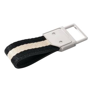 BALLY（バリー ） TANCY TSP 90 6206072 バリーストライプ キーリング キーホルダー