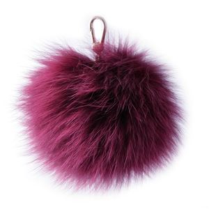 FURLA（フルラ） 904802 AMARENA RI89 PZ0 バッブル ファー キーリング バッグチャーム BUBBLE KEYRING PON PON MONOCOL