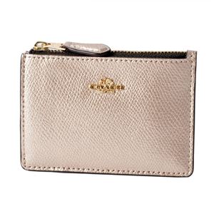 COACH（コーチ） 14470B Li／platinum（LILH4） メタリック パスケース 小銭入れ・キーリング付 マルチケース METALLIC MINI SKINNY ID CASE